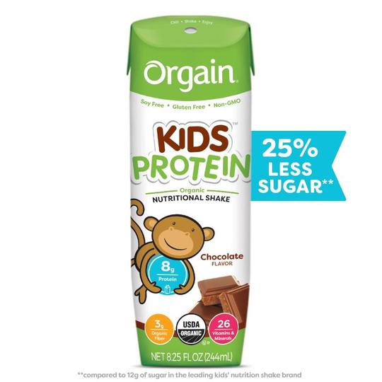 Orgain Kids Protein nutritional shakes organic