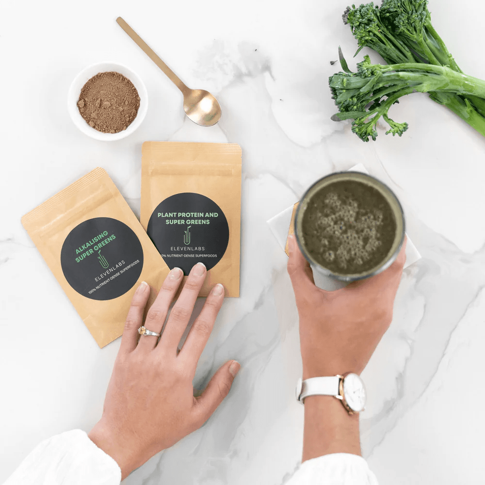 ElevenLabs Alkalising Super Greens Powder