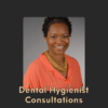 Dental hygienist consultation session