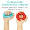 Hand Grip Exercise Rings